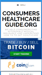 Mobile Screenshot of consumershealthcareguide.org